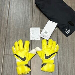 Nike Vibrant Yellow Goalkeeper Gloves